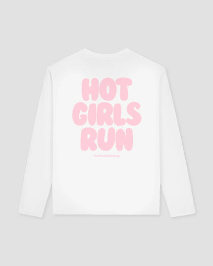 Hot Girls Run Unisex Long Sleeve