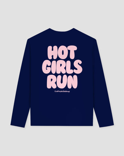 Hot Girls Run Unisex Long Sleeve