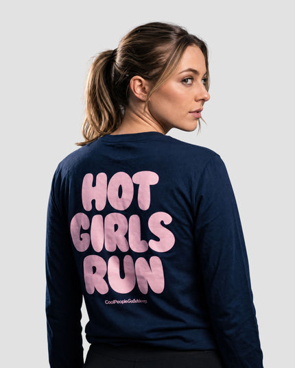 Hot Girls Run Unisex Long Sleeve