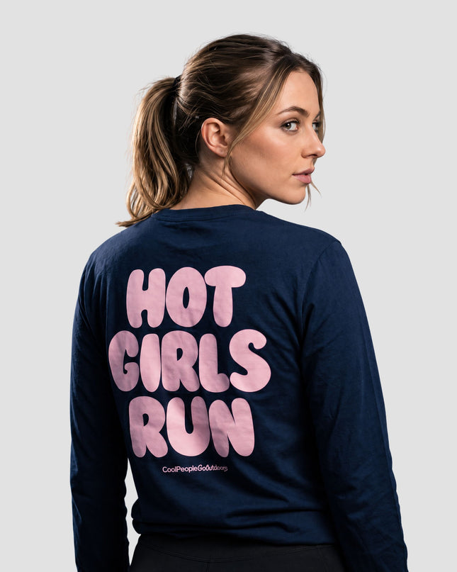Hot Girls Run Unisex Long Sleeve