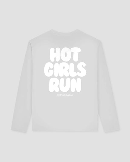 Hot Girls Run Unisex Long Sleeve