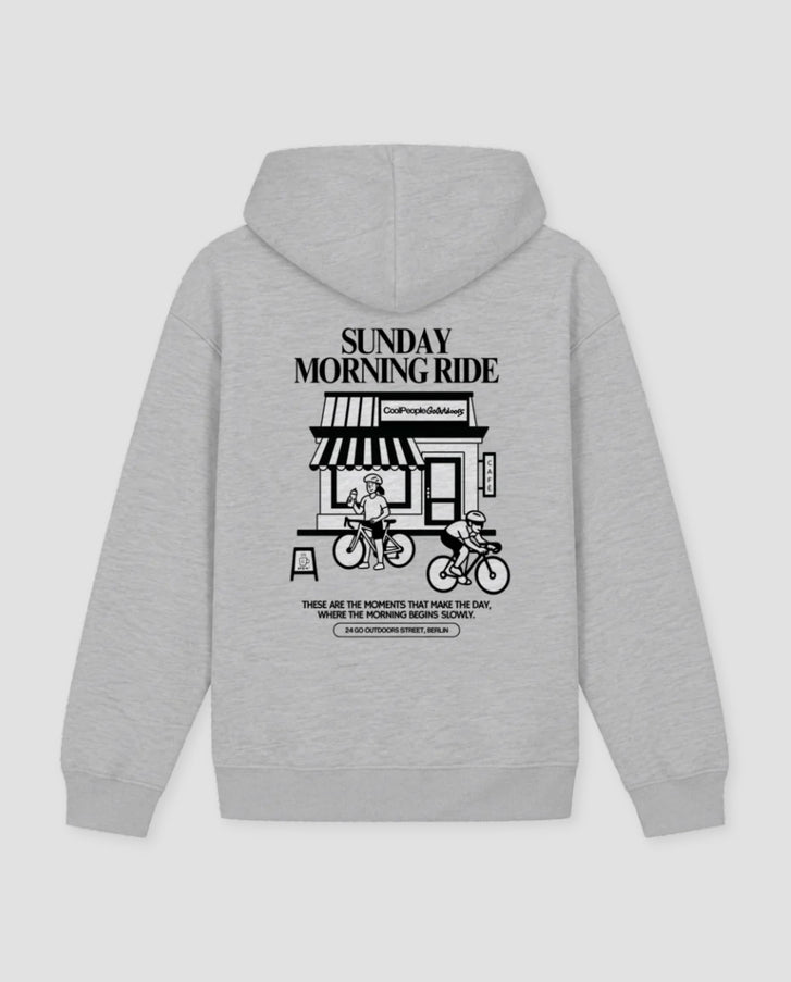 Sunday Morning Ride Unisex Hoodie