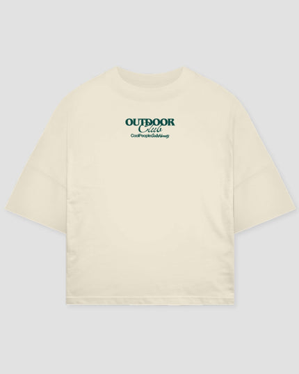 Outdoor Club Unisex Oversized T-Shirt