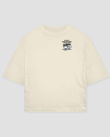 Sunday Morning Ride Unisex Oversized T-Shirt