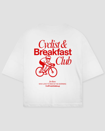 Cyclist & Breakfast Club Unisex Oversized T-Shirt