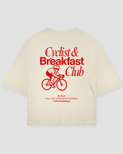 Cyclist & Breakfast Club Unisex Oversized T-Shirt