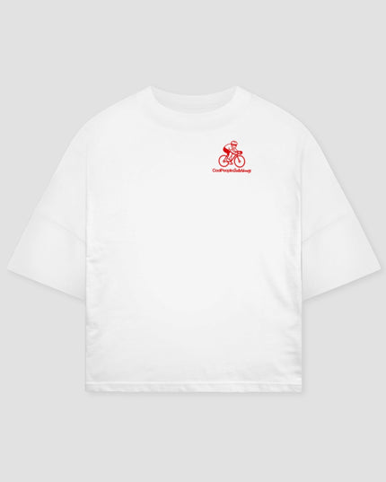 Cyclist & Breakfast Club Unisex Oversized T-Shirt
