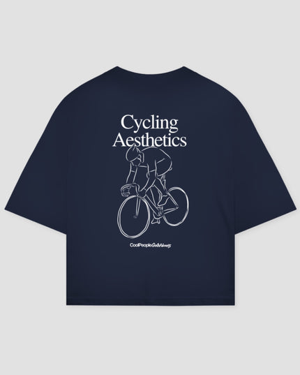 Cycling Aesthetics Unisex Oversized T-Shirt