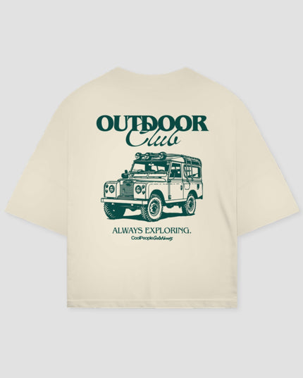 Outdoor Club Unisex Oversized T-Shirt