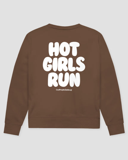 Hot Girls Run Herren Sweatshirt