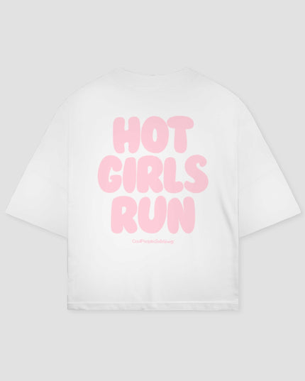 Hot Girls Run Unisex Oversized T-Shirt